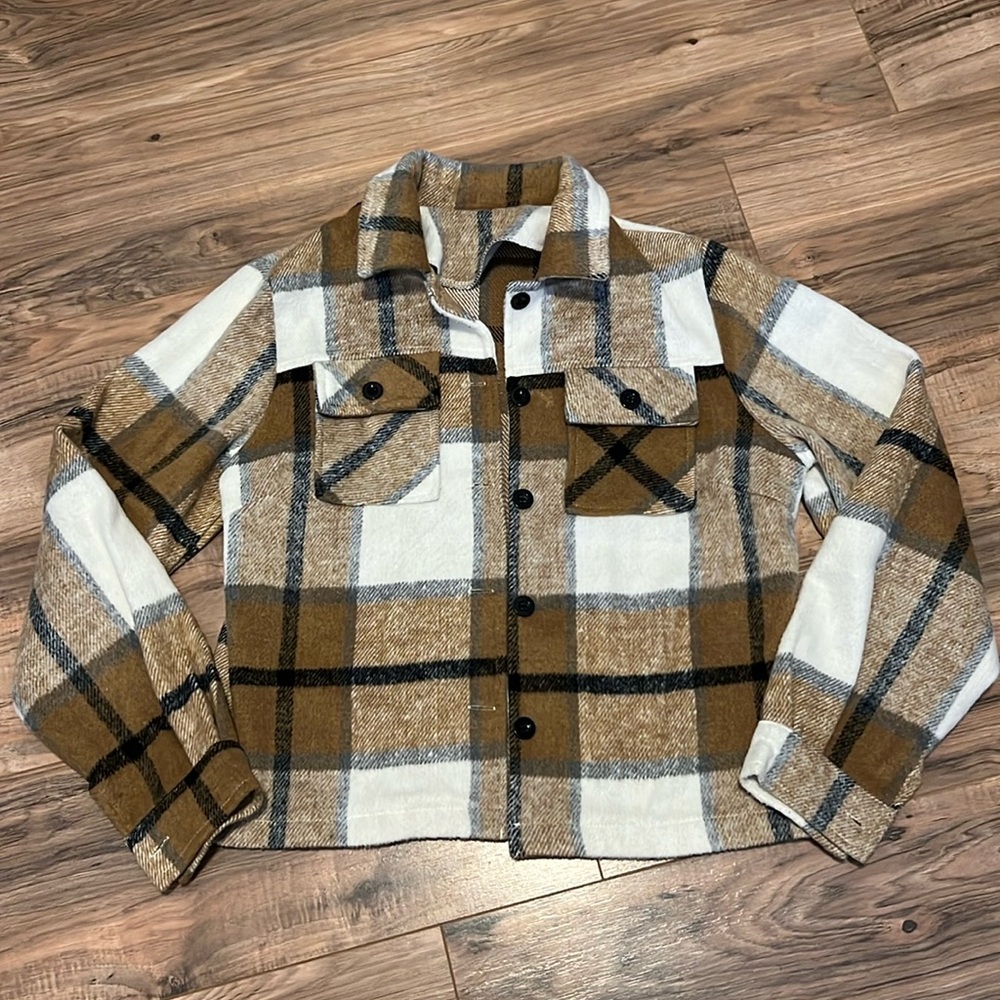 SHEIN Women’s Plaid Jacket Size Small